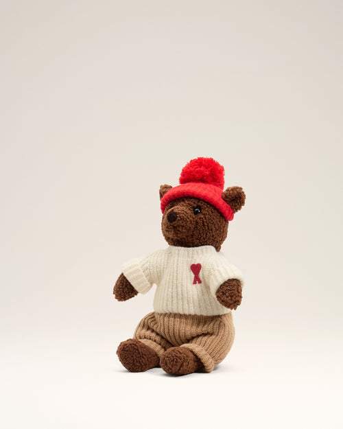                             Brown Ami Teddy Bear - 3                         - Ami Paris