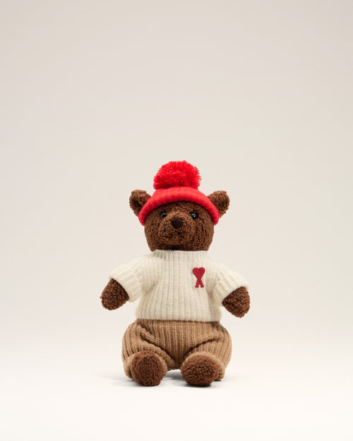 Brown Ami Teddy Bear - 1 - Ami Paris