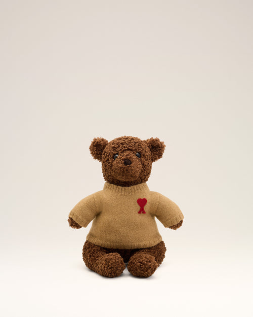 Ami de Coeur Teddybär in Braun - Damen - 4 - AMI Paris - Ami Paris