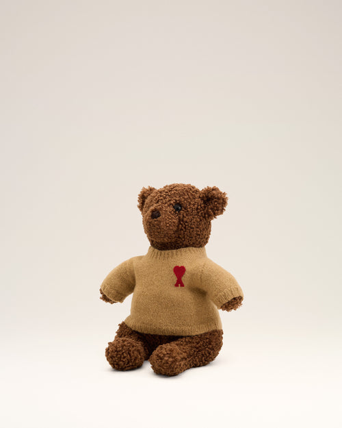 Ami de Coeur Teddybär in Braun - Damen - 5 - AMI Paris - Ami Paris