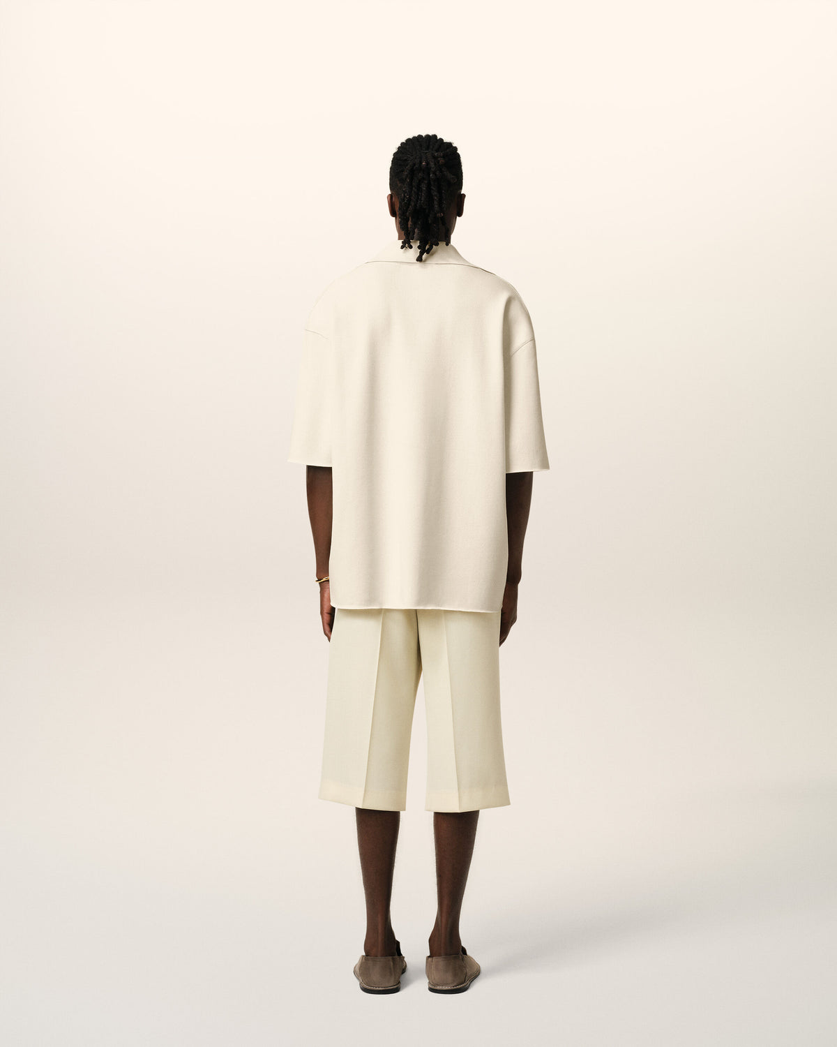 Polo Beige Manches Courtes - 5