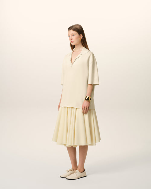 Polo Beige Manches Courtes - Femme - 12 - AMI Paris - Ami Paris