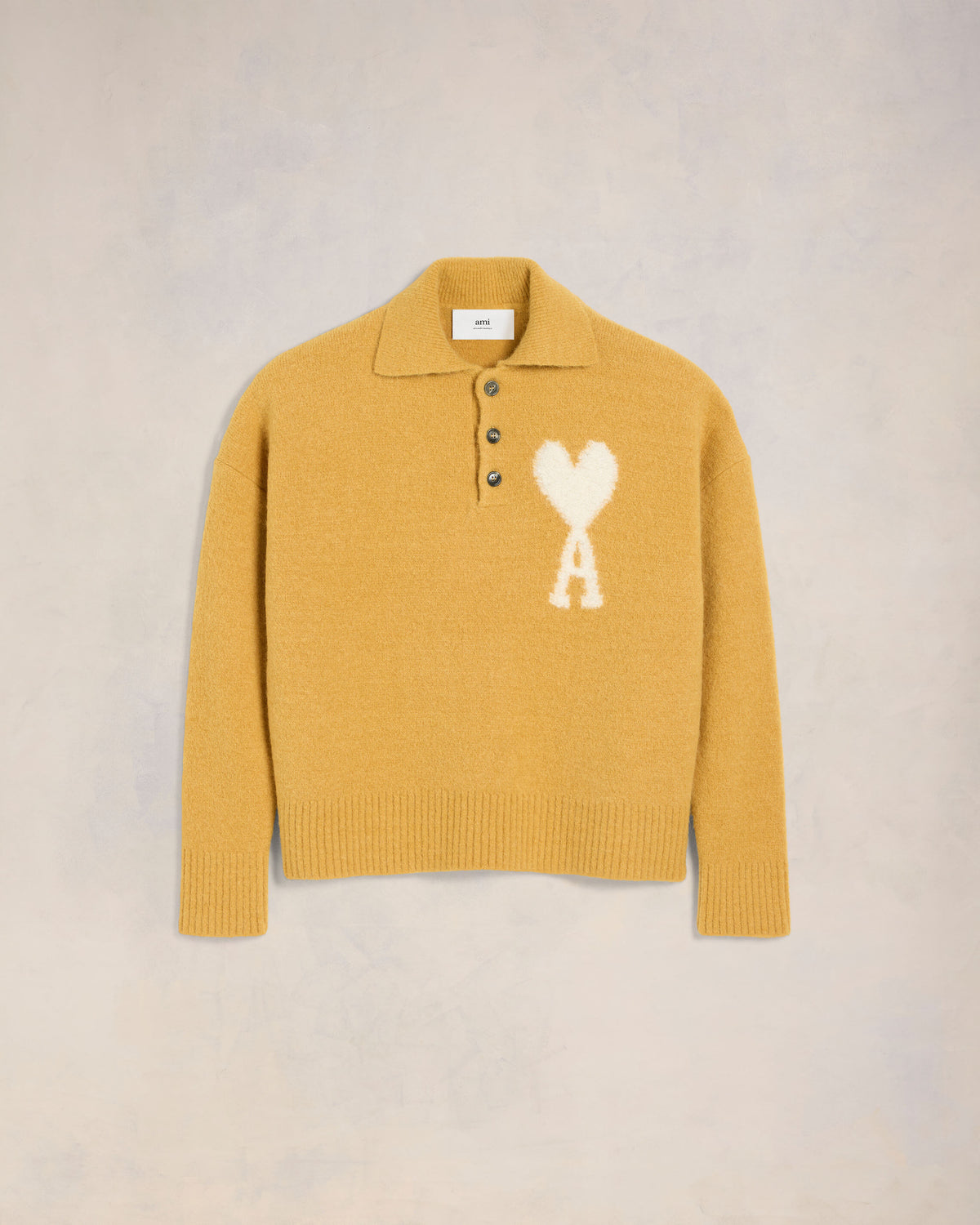 Polo Ami de Coeur Ecru - 7