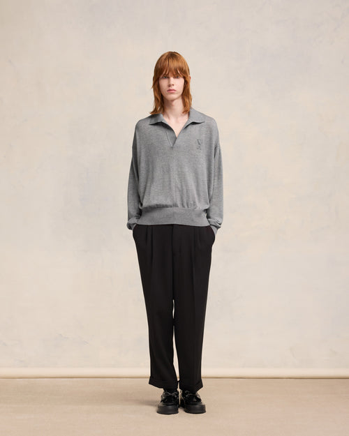 Polo Broderie Ami de Coeur - Homme - 2 - AMI Paris - Ami Paris