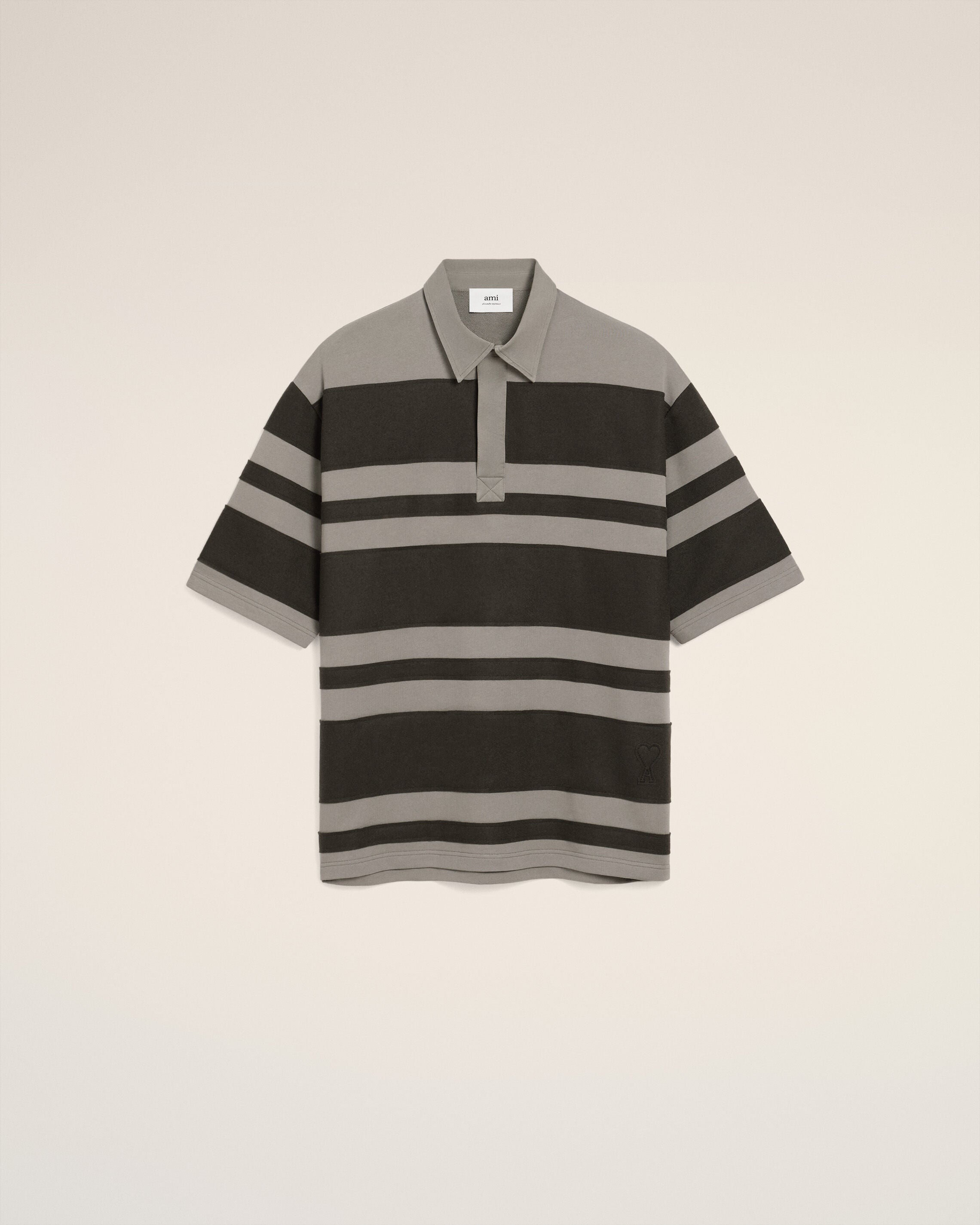 Ami De Coeur ポロシャツ ブラック | AMI PARIS