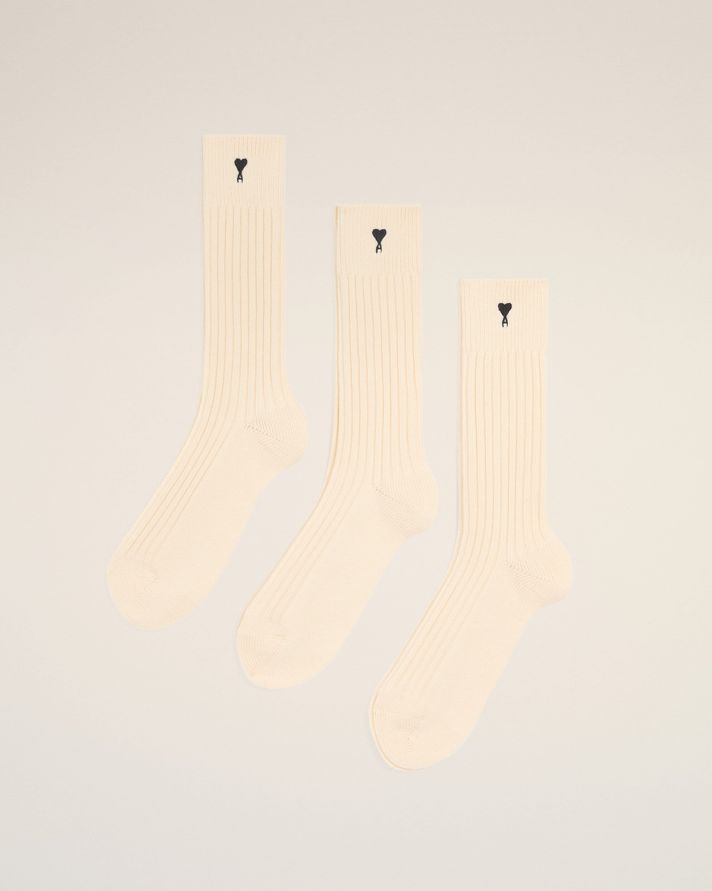 Pack trois paires de chaussettes en coton Ami de Coeur - 1