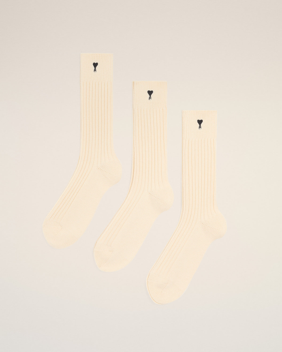 Pack trois paires de chaussettes en coton Ami de Coeur - 4