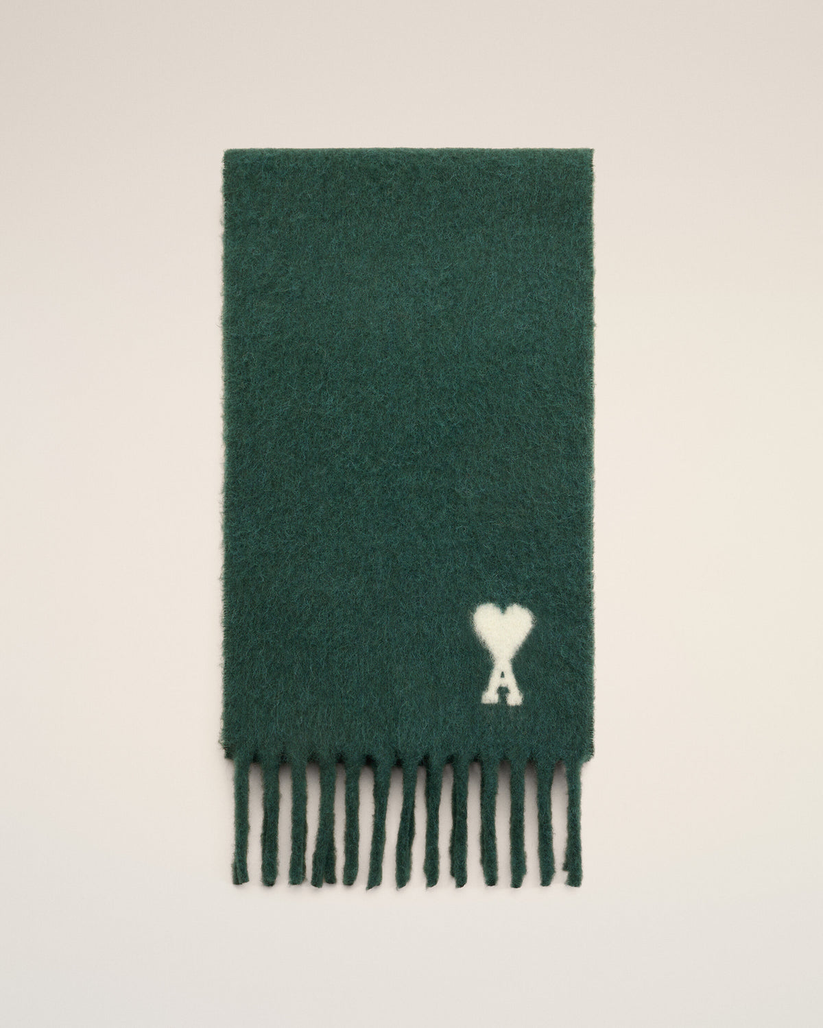 Bufanda Ami de Cœur de alpaca verde - 1