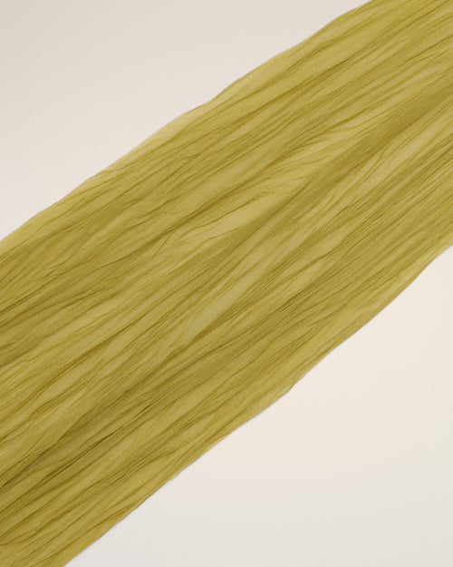 Green Polyester Crumpled Gavroche - 9 - Ami Paris