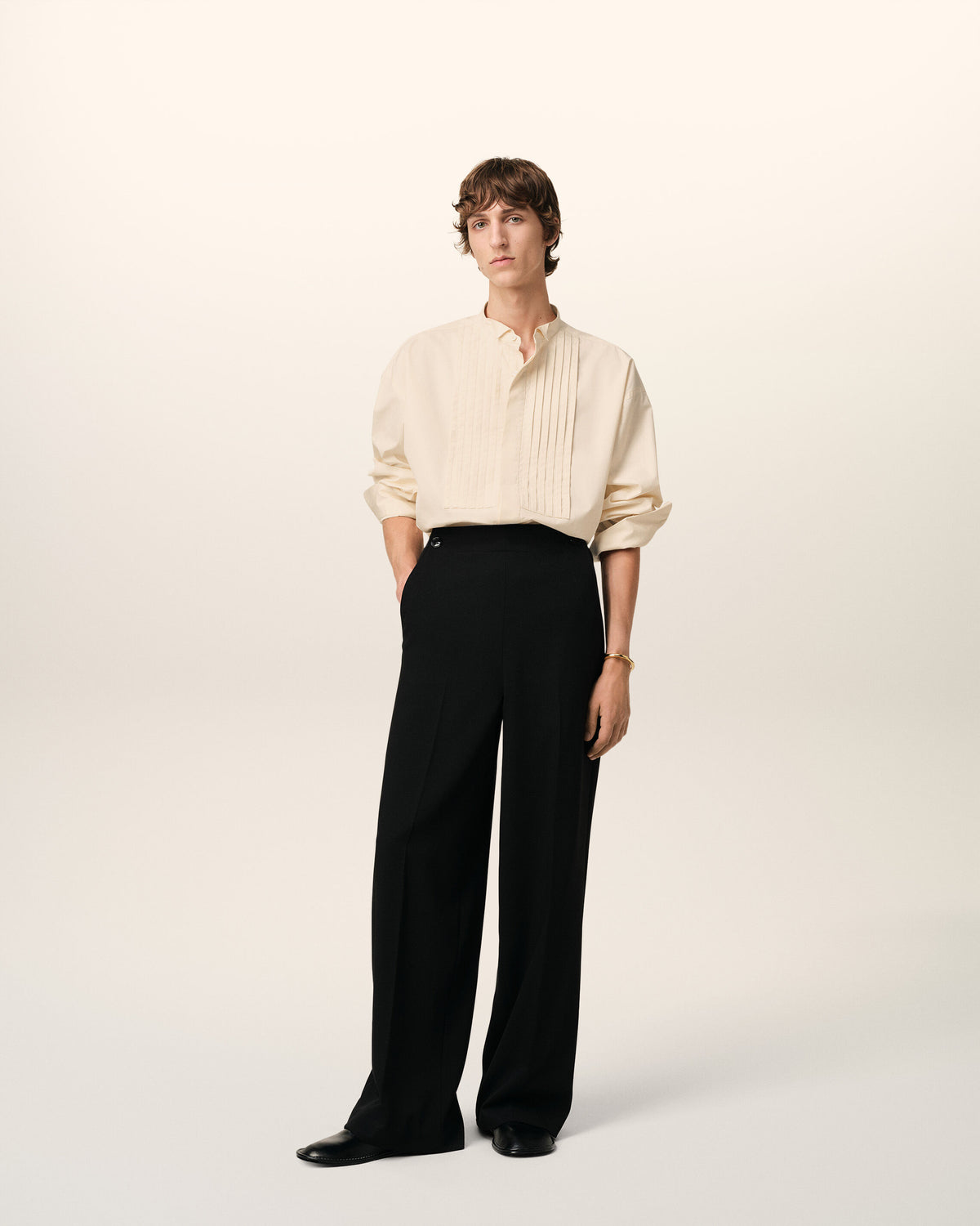Chemise Beige Oversize En Coton - 2