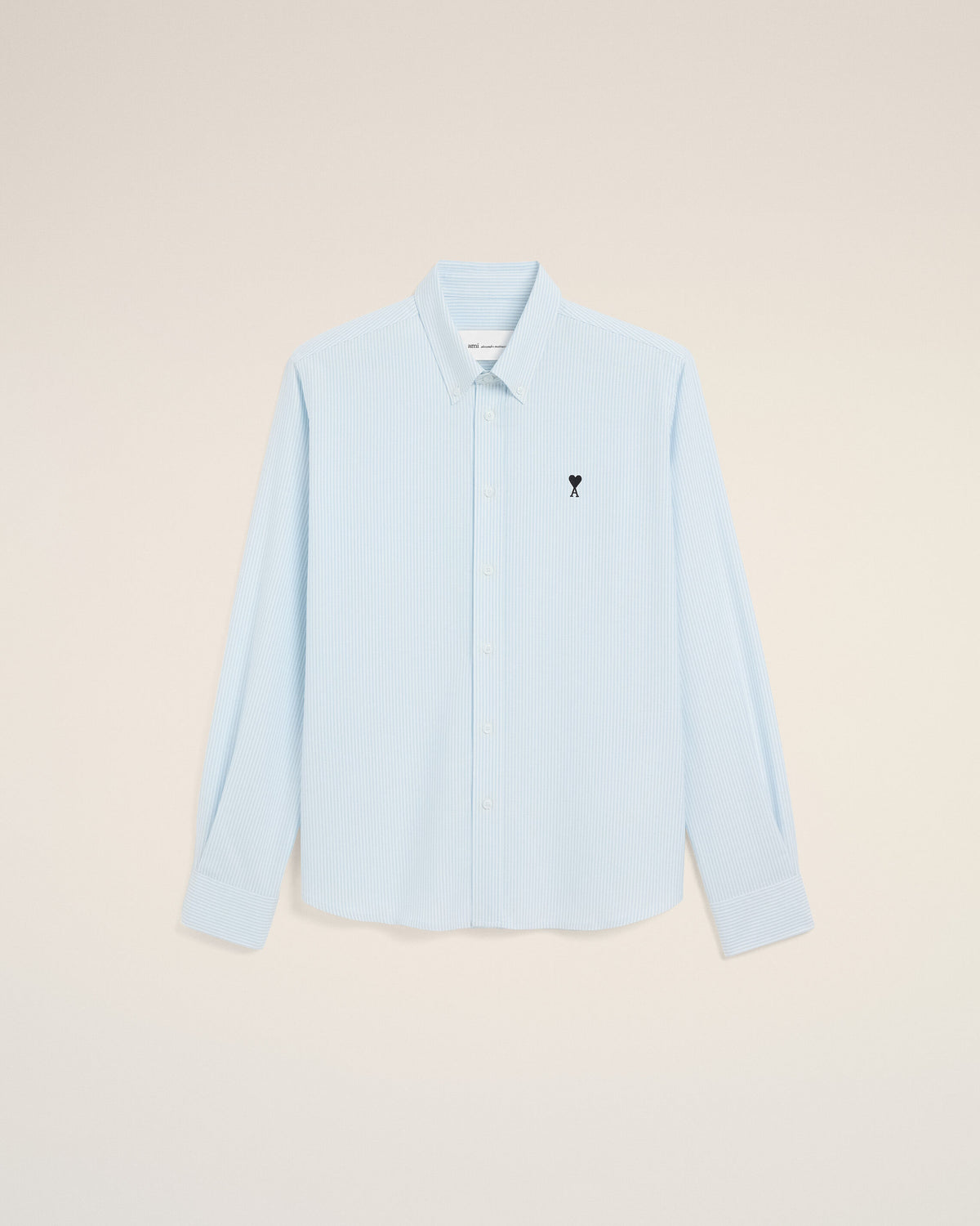 Chemise rayée bleue en coton Ami de Coeur - 7
