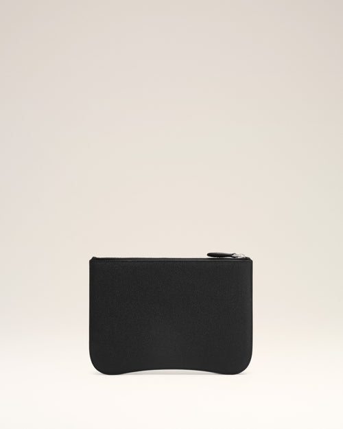 Pochette Paris Paris Noire En Cuir - Homme - 2 - AMI Paris - Ami Paris