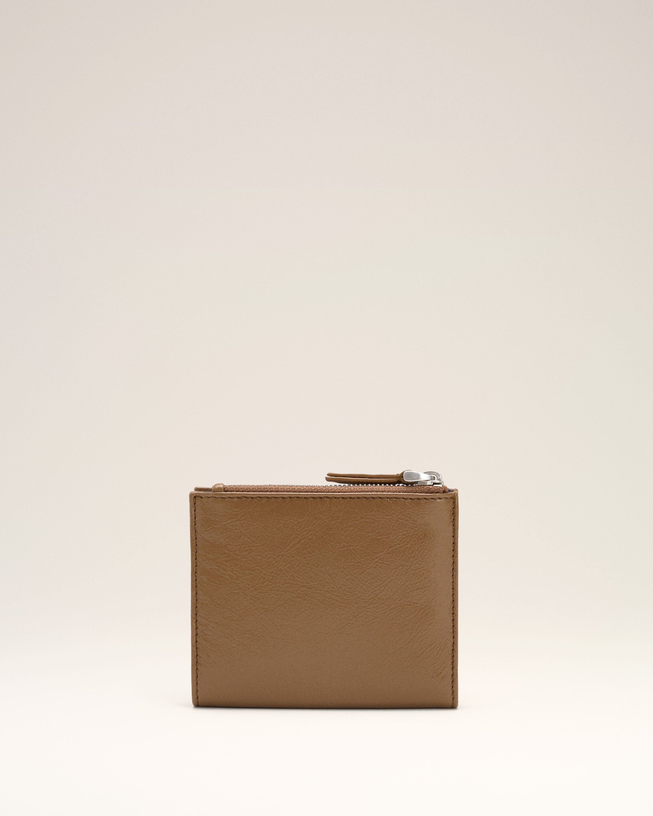 ブラウン スムースレザー Voulez-Vous フォールドウォレット