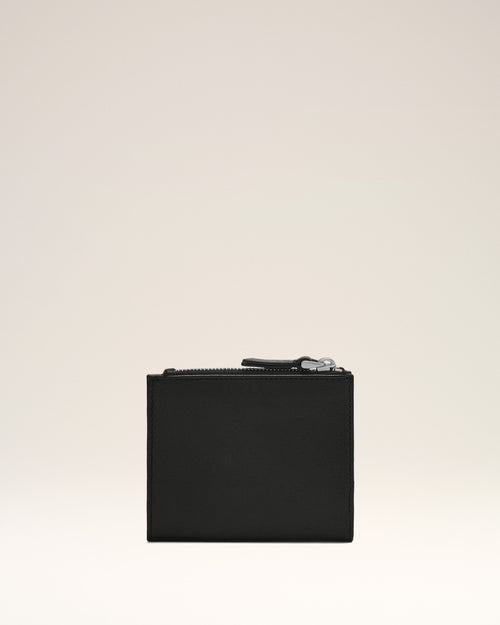 Black Voulez-Vous Cowhide Leather Folded Wallet - Man - 2 - AMI Paris - Ami Paris