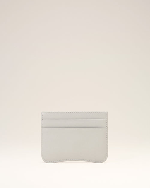 Grey Paris Paris zipped cowhide leather card holder - Man - 2 - AMI Paris - Ami Paris