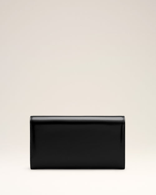 Black Cow Leather Paris Paris Continental Wallet - Man - 2 - AMI Paris - Ami Paris