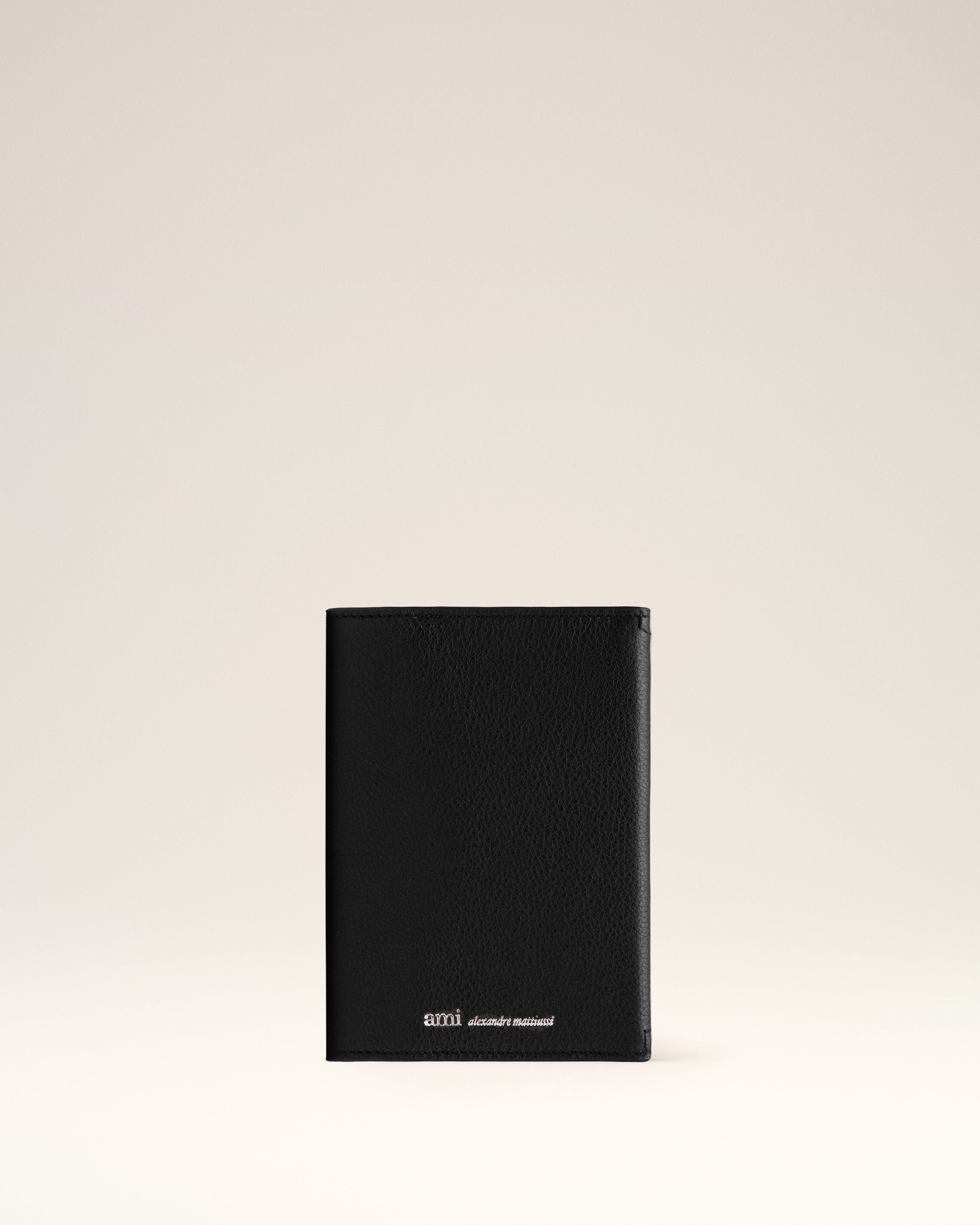Black Taurillon Leather Etienne Envelope Passport Holder - 2