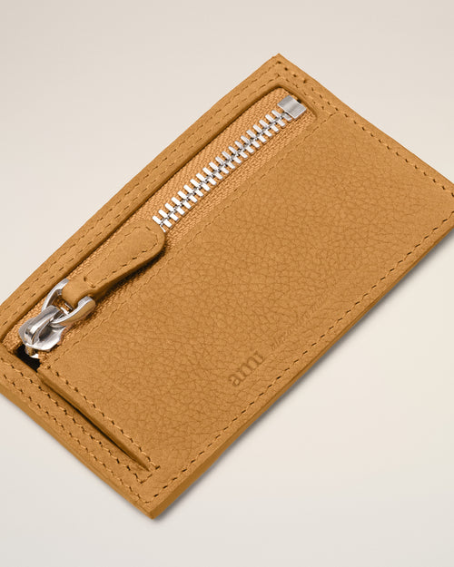 Yellow Cow Leather Carrousel Zipped Card Holder - 3 - Ami Paris