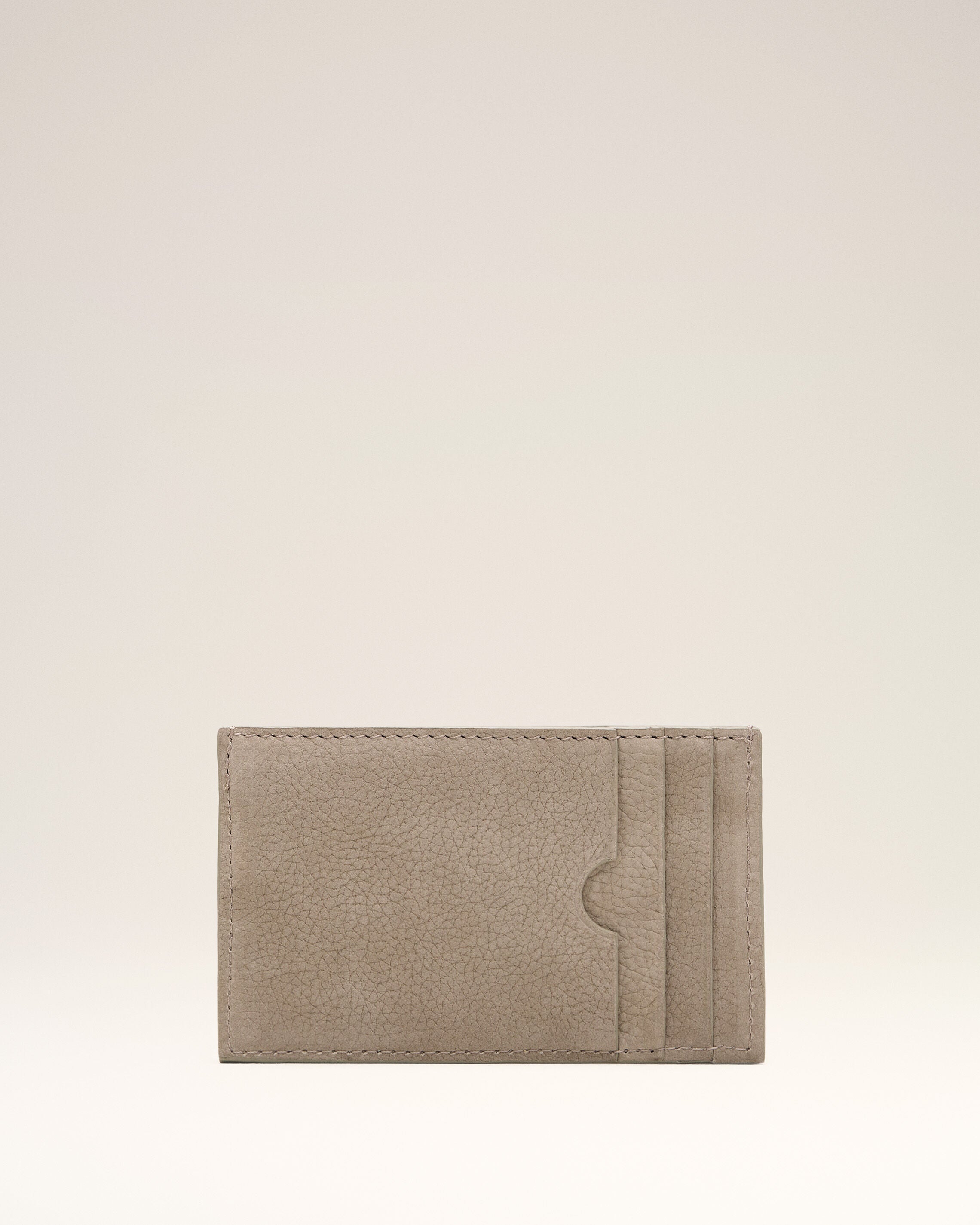 Grey Cow Leather Carrousel Zipped Card Holder - 5
