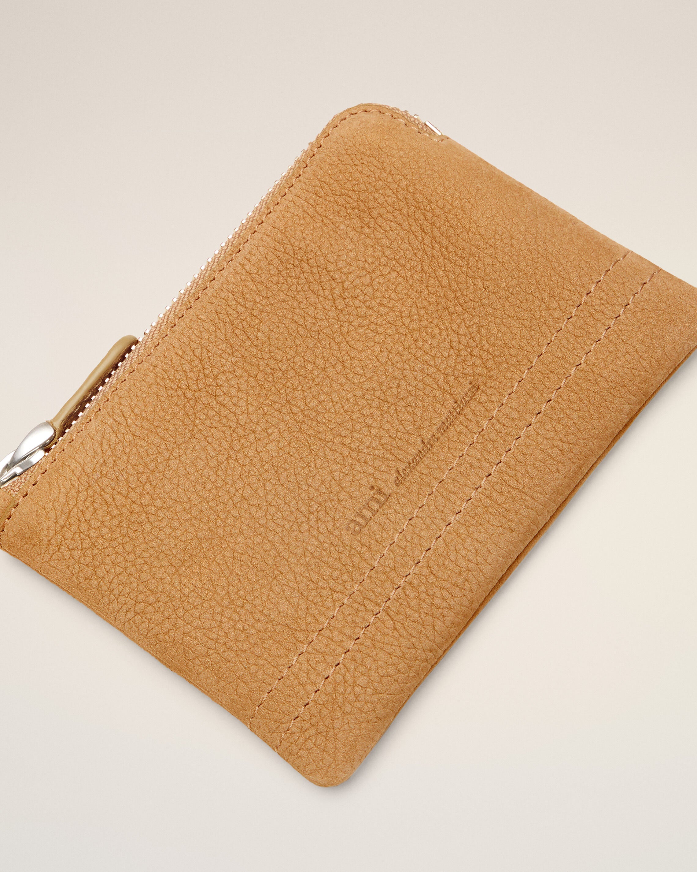 Yellow Cow Leather Carrousel Zipped Wallet - 3
