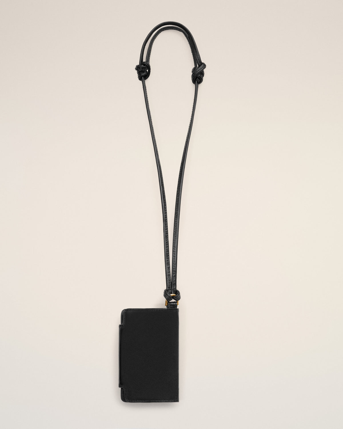 Black Mimi cow leather notebook holder - 5