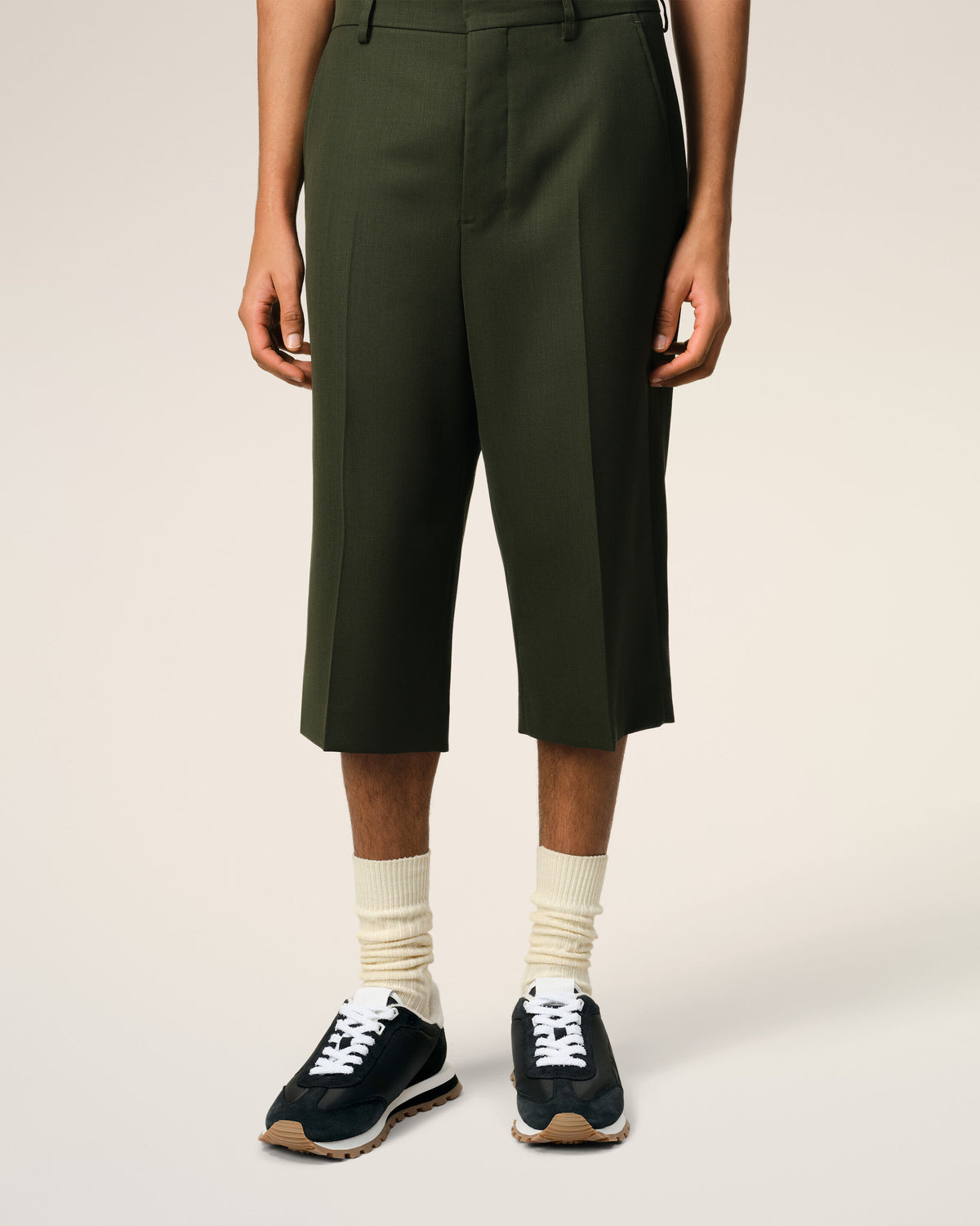Baskets Noires Ami New Rush En Nylon - 2