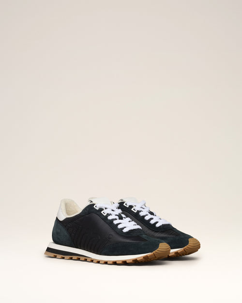 Baskets Noires Ami New Rush En Nylon - Femme - 8 - AMI Paris - Ami Paris
