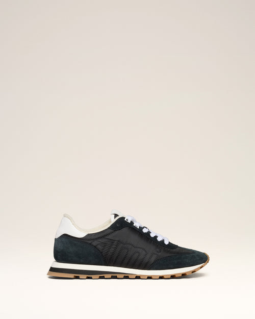 Baskets Noires Ami New Rush En Nylon - Femme - 6 - AMI Paris - Ami Paris
