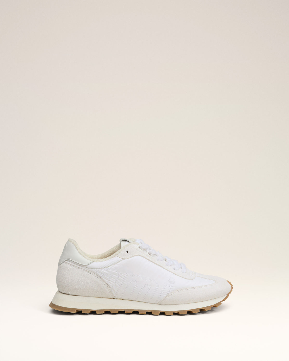 Baskets Blanches Ami New Rush En Nylon - 1