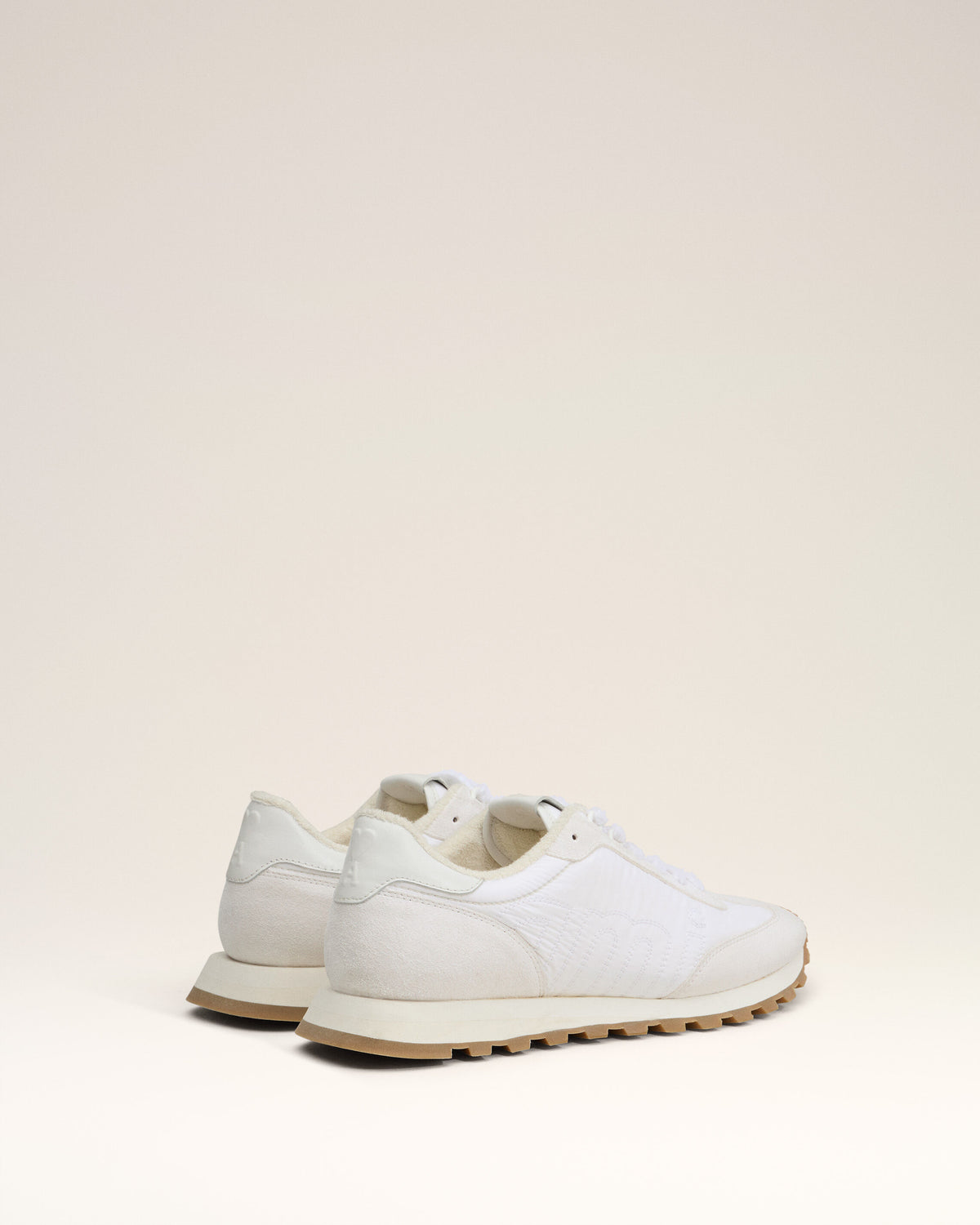 Baskets Blanches Ami New Rush En Nylon - 4