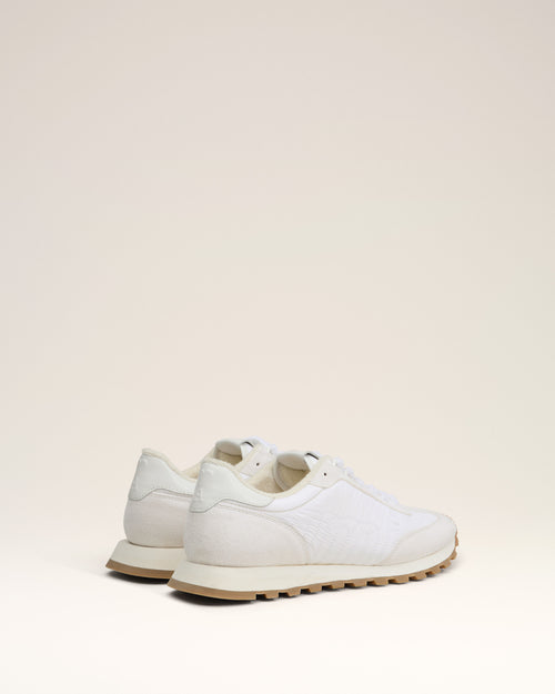 Baskets Blanches Ami New Rush En Nylon - Homme - 4 - AMI Paris - Ami Paris