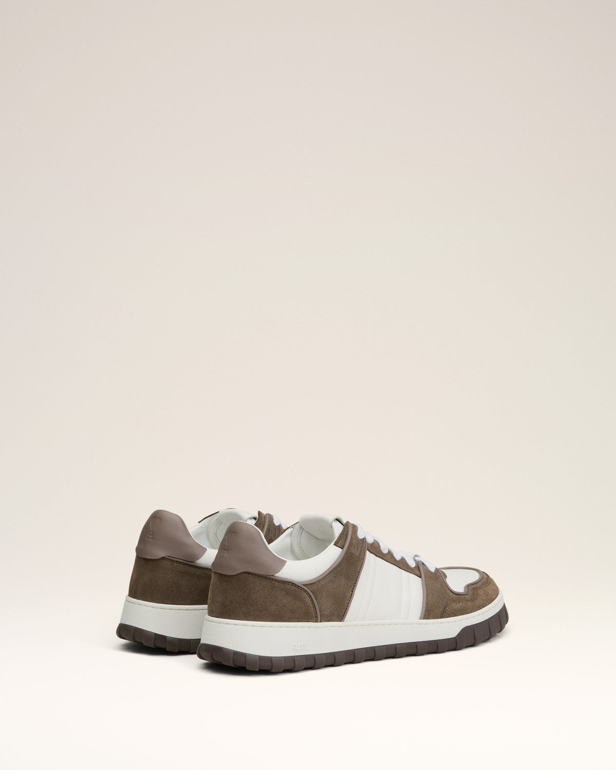 Baskets Walk Basses Blanches En Cuir - 3