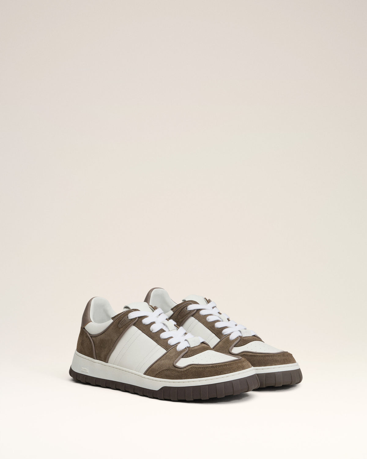 Baskets Walk Basses Blanches En Cuir - 6