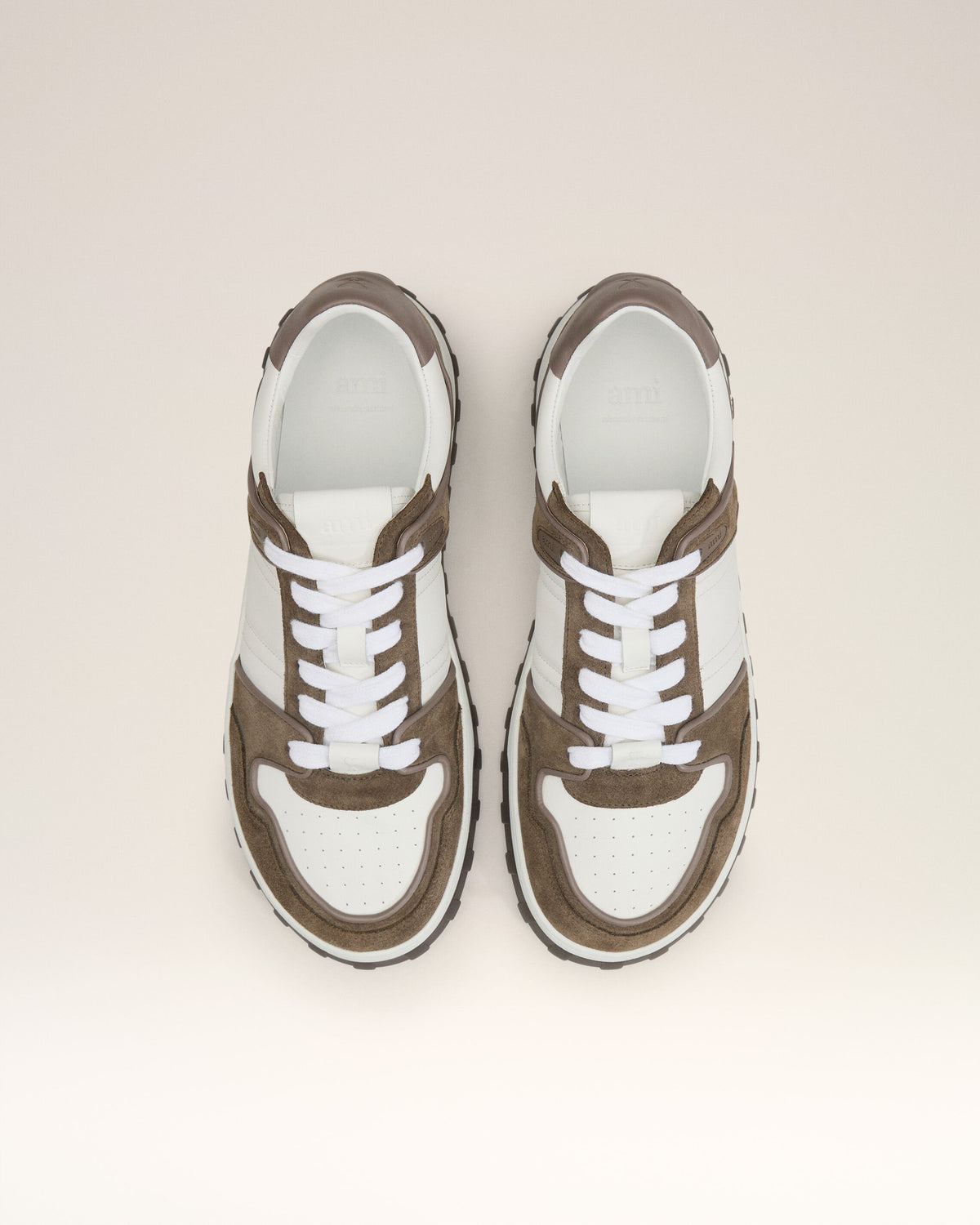 Baskets Walk Basses Blanches En Cuir - 4