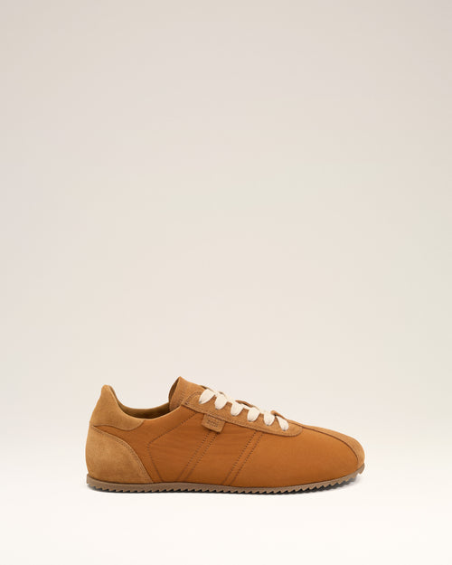 Sneakers Soft Marron en Nylon - 1 - Ami Paris