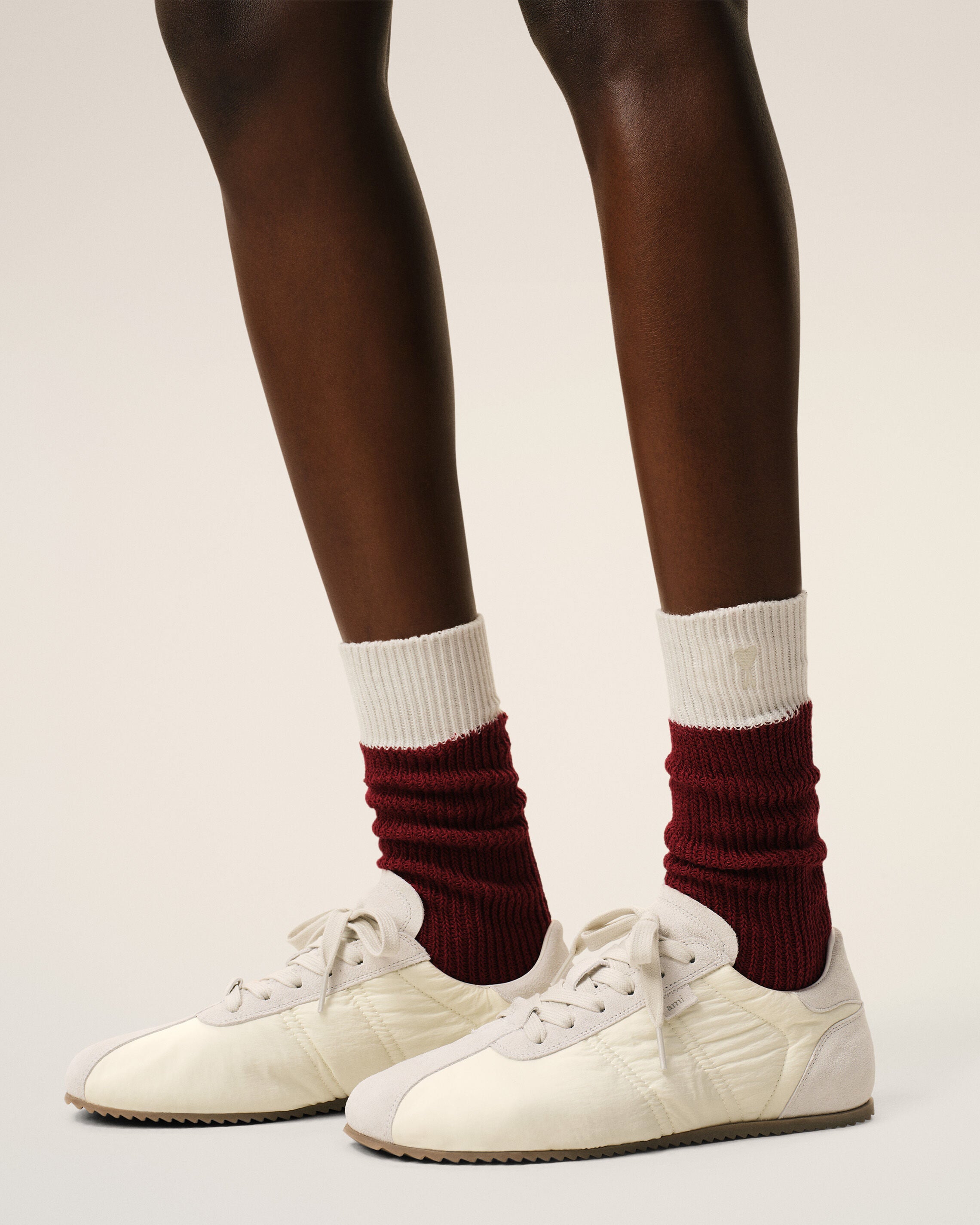 Zapatillas deportivas suaves de nailon blanco - 8