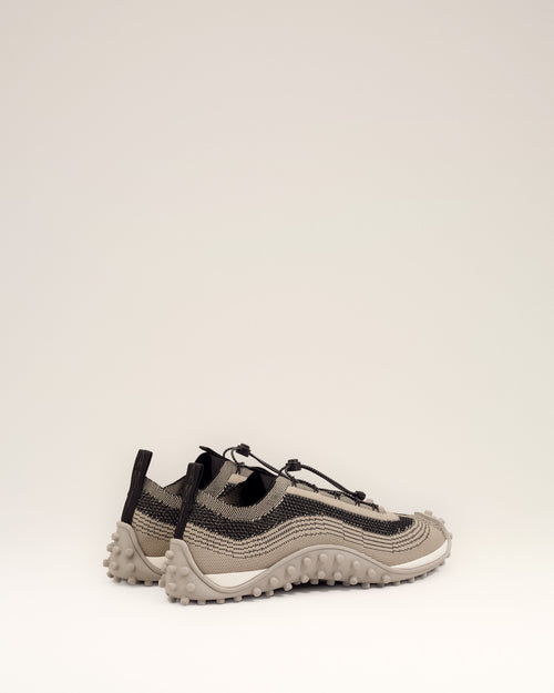 Zapatillas deportivas Mirage de punto beige - Hombre - 4 - AMI Paris - Ami Paris