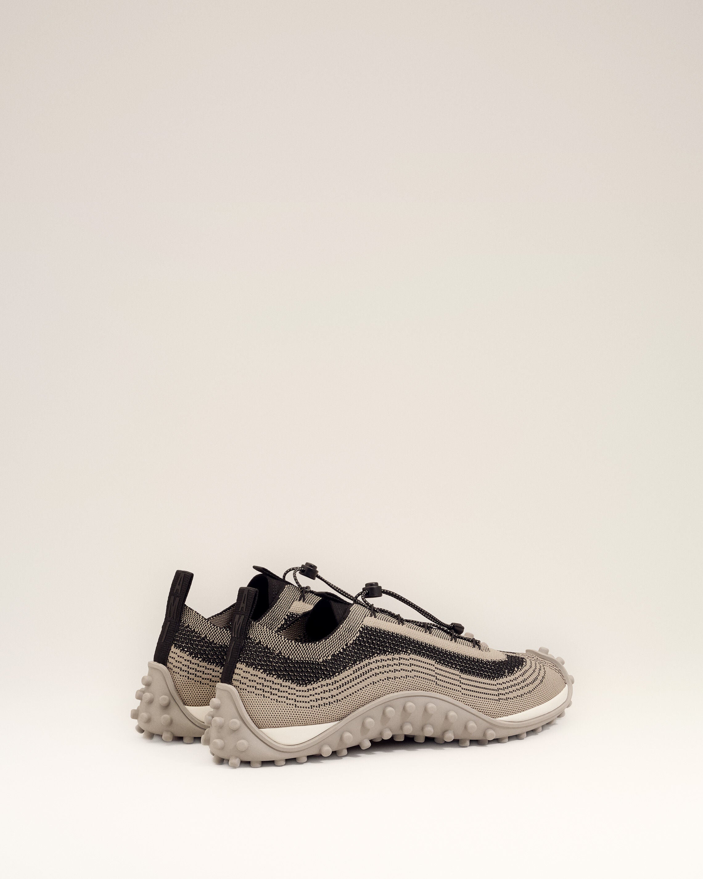 Zapatillas deportivas Mirage de punto beige - 10