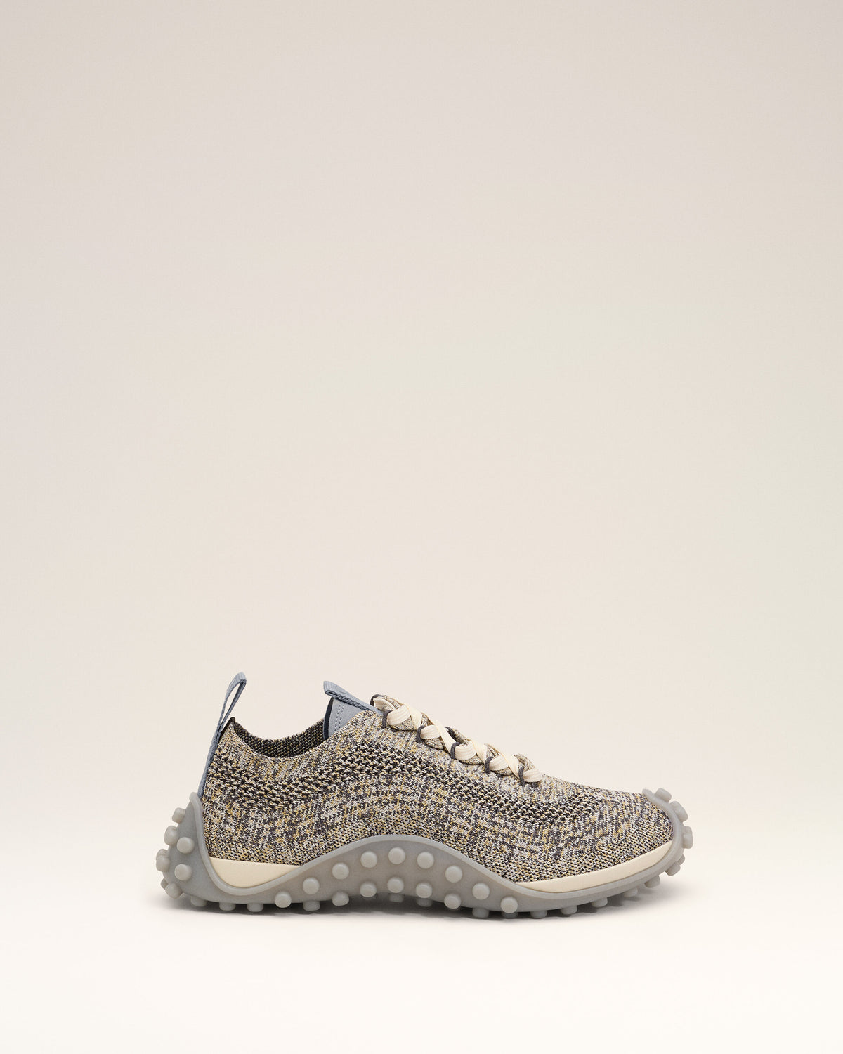 Grey knit Mirage sneakers - 1