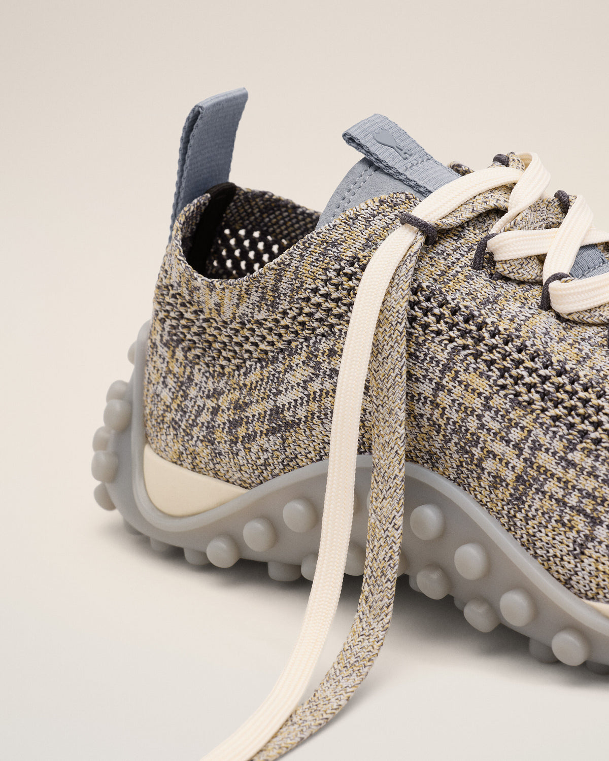 Grey knit Mirage sneakers - 5