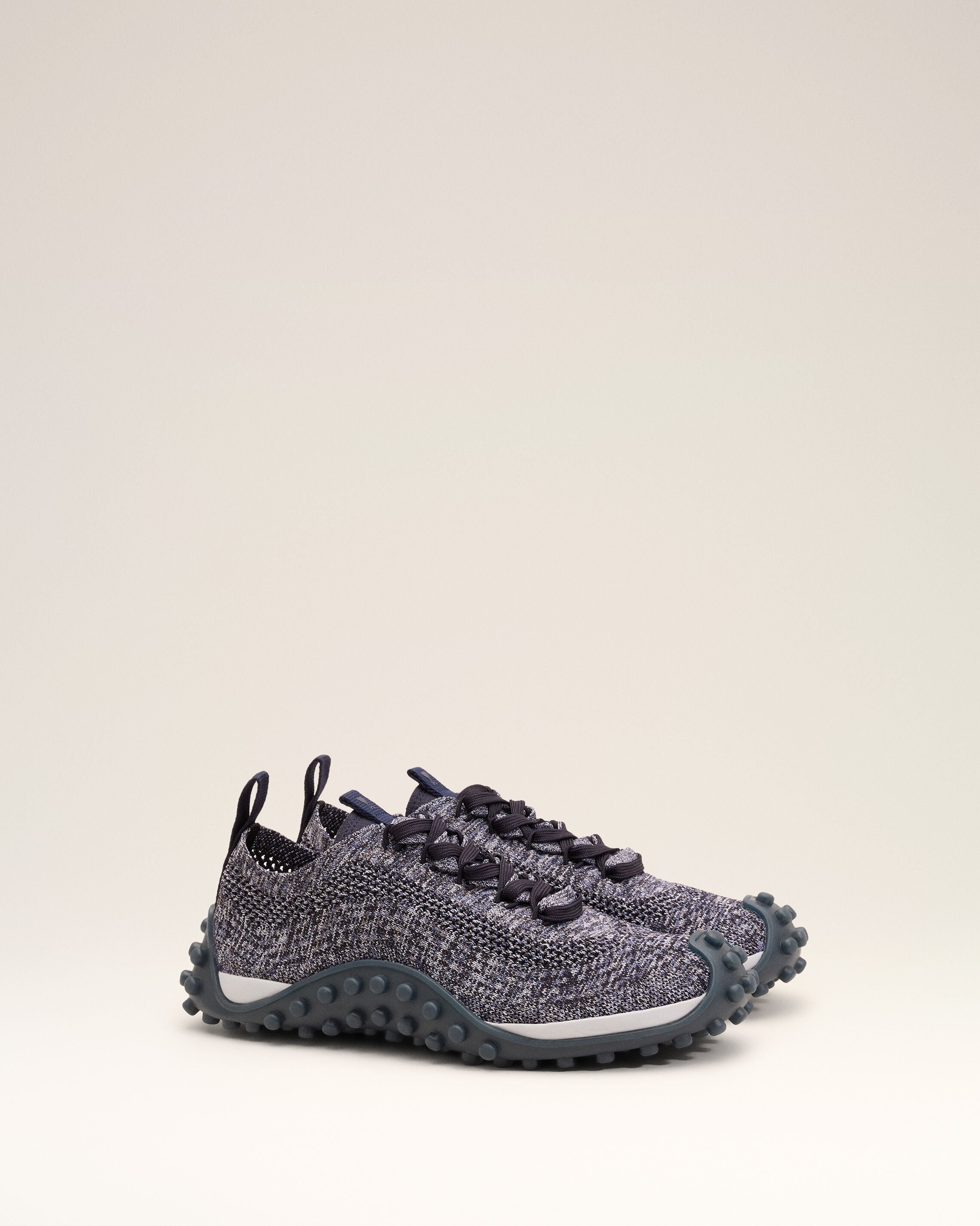 Grey knit Mirage sneakers - 8