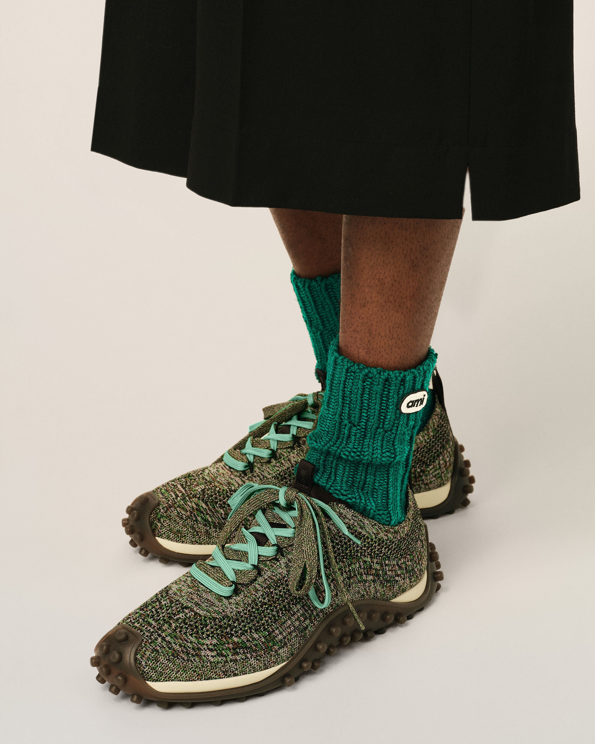 Sneakers Mirage vertes en maille - 2