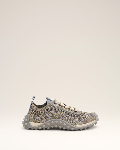                                     Grey knit Mirage sneakers - 3                                 - Ami Paris