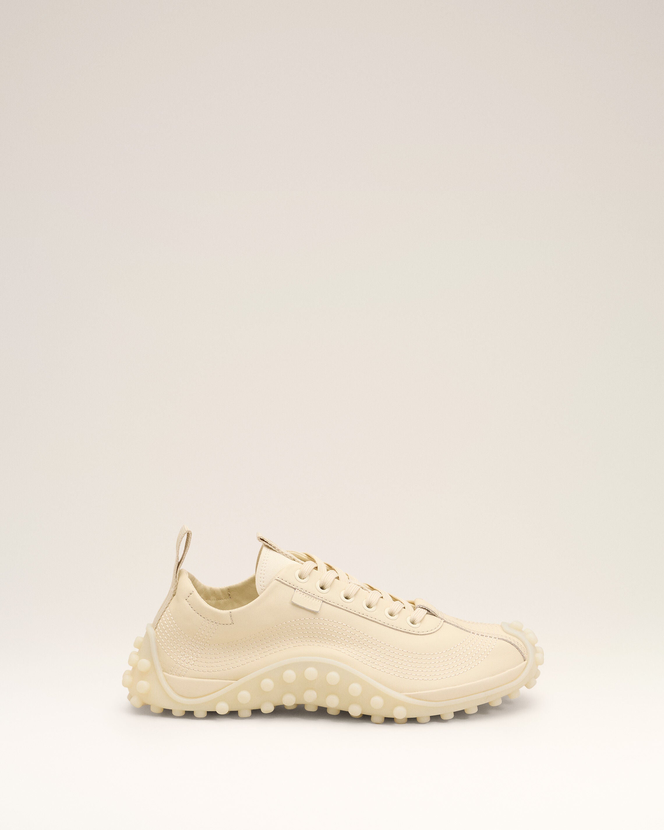 White cow leather Mirage sneakers - 6
