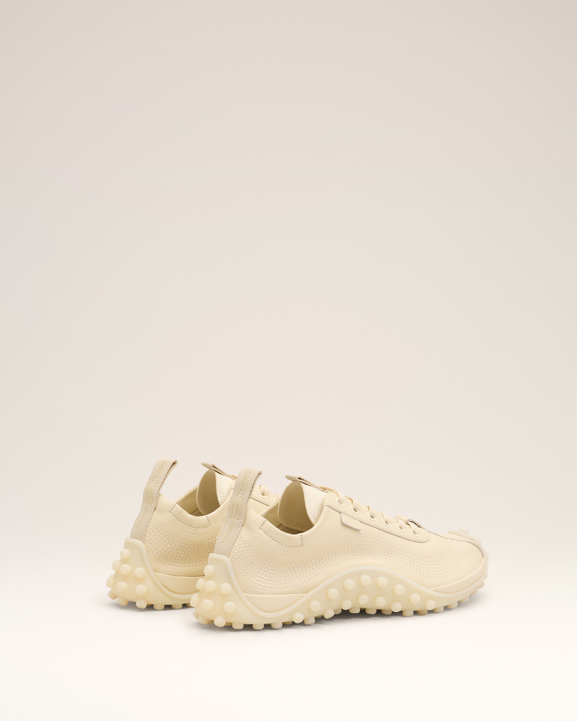 White cow leather Mirage sneakers - 9