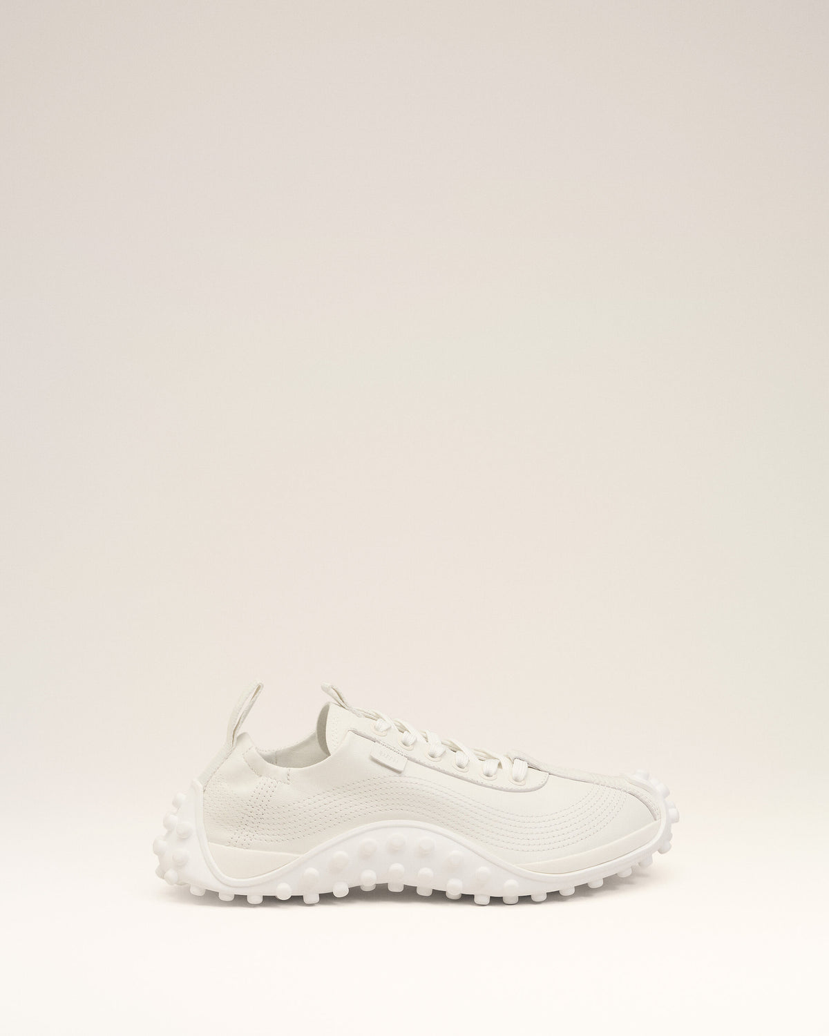 White cow leather Mirage sneakers - 7