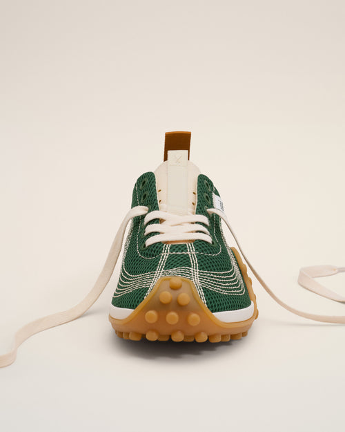 Green mesh Mirage sneakers - Woman - 10 - AMI Paris - Ami Paris