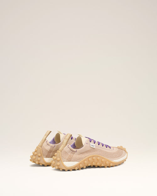 Baskets Mirage En Mesh Blanc - 9 - Ami Paris