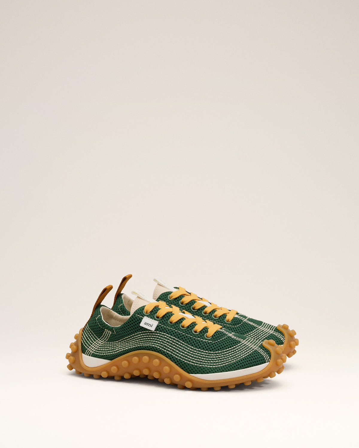 Green mesh Mirage sneakers - 3