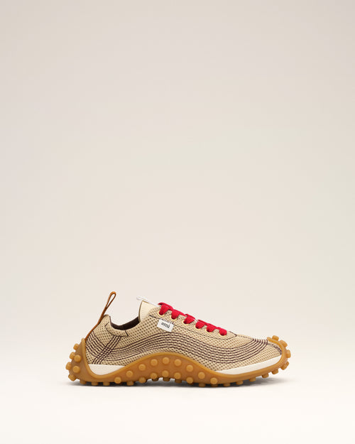 Zapatillas Mirage de malla beige - Hombre - 1 - AMI Paris - Ami Paris